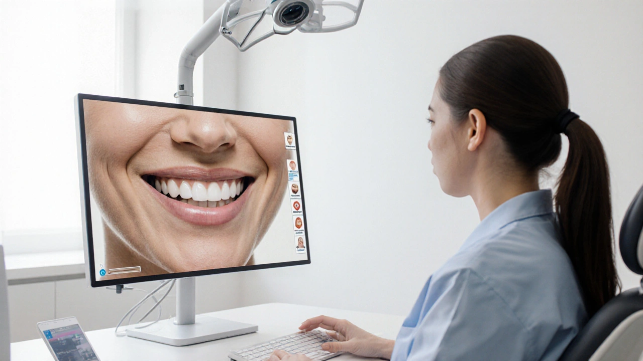 Průvodce postupem nasazení zubních fazet - od konsultace po dokončení