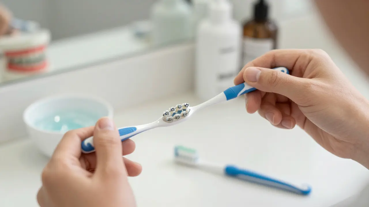 Jak udržovat keramická rovnátka v čistotě bez poškození