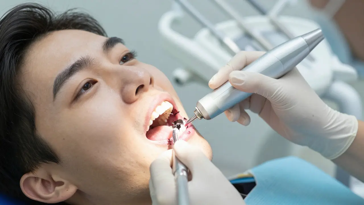 Odstranění zubního kamene: Jak to funguje a co očekávat