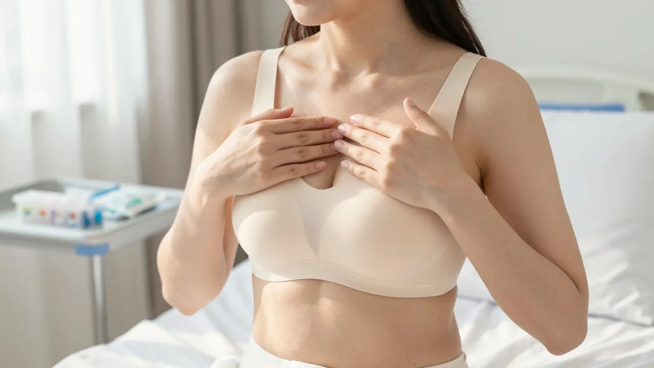 Jak dlouho je třeba nosit podprsenku po augmentaci prsů?