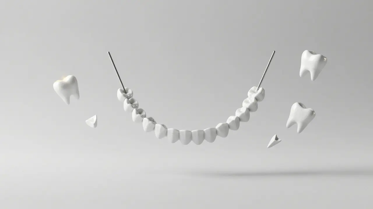 Koncepční obrázek kovového oblouku, který se přizpůsobuje ideální křivce.