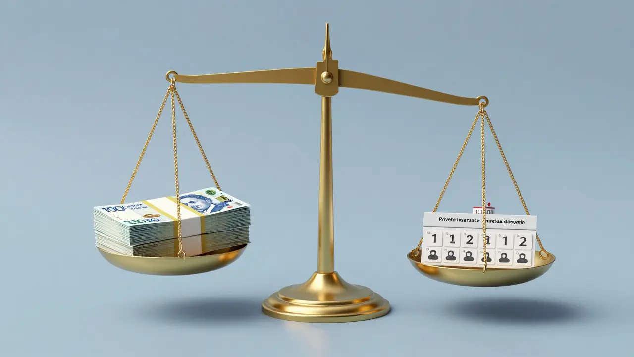 Vizualizace různých možností financování zubních fazet v České republice.