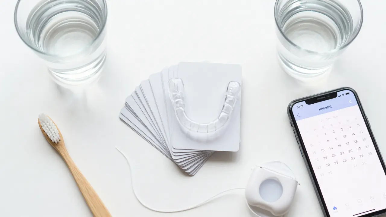 Sada průhledných náplastí a hygienické potřeby