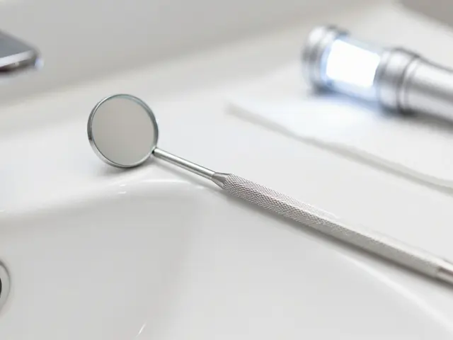 Dentální zrcátko: Jak správně kontrolovat výplně a stav zubů doma