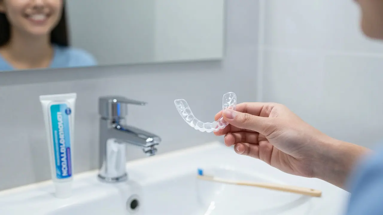 Ochranná náhubka a hygiena pro péči o estetické fazety